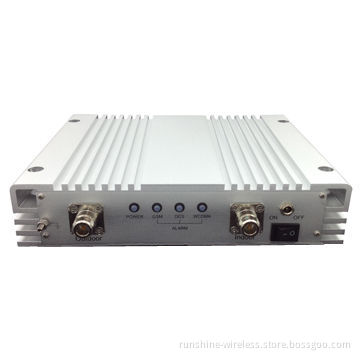GSM DCS WCDMA Tri-band Mobile Phone Signal Repeater Amplifier Booster Cover, 5,000m<sup>2</sup>